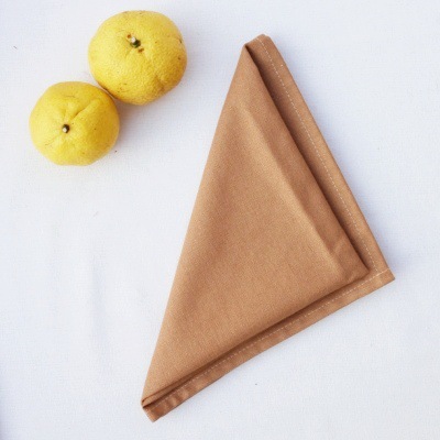 Servilletas de algodón y lino, tela bucal, rizado, country americano, decoración de bodas lisa, fiesta, servilleta de lino transfronteriza de Navidad