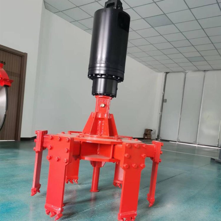 挖掘机属具井盖铣刨机圆形污水井液压刨钻器窨井盖维护钻孔机