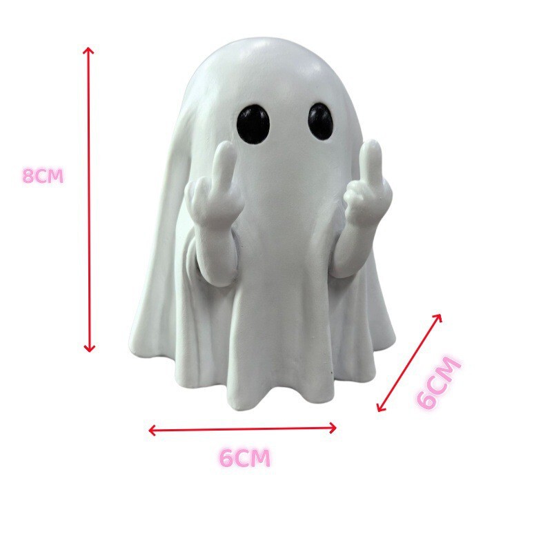 跨境新品 Halloween ghost candle holder万圣节幽灵鬼烛台小摆件|undefined