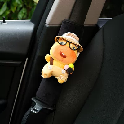 Capybara Lulu Car Seatbelt — Seat belt shoulder pad