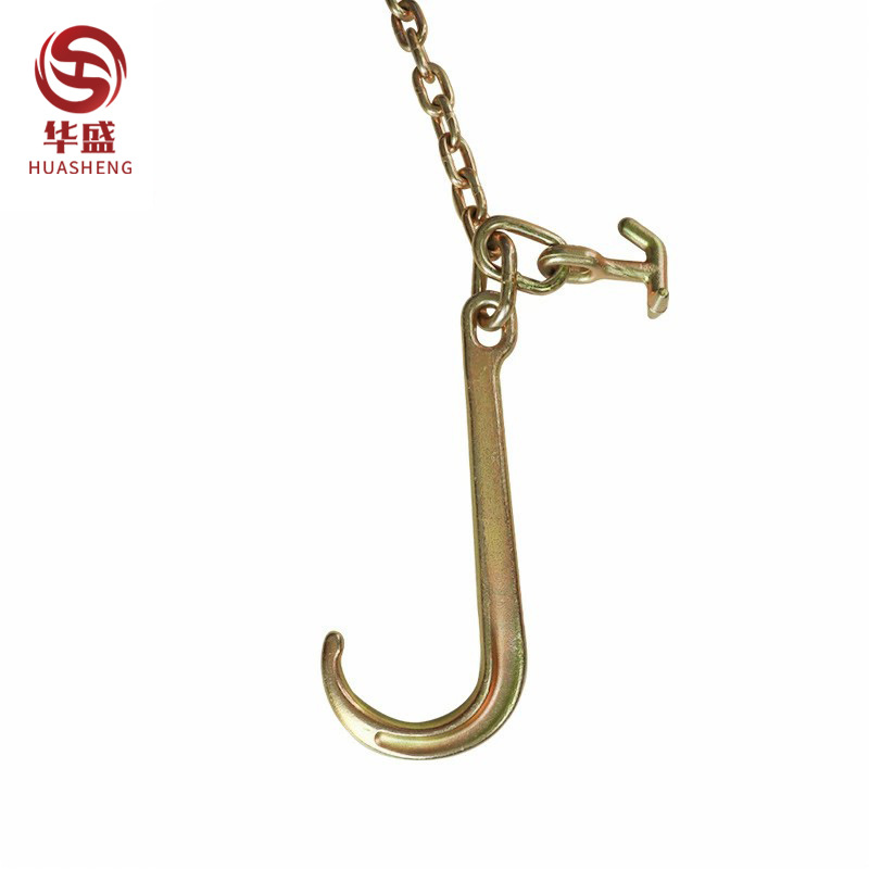 链条钩 合金钢锻造钩J型钩 8寸/15寸 椭圆孔/方孔  高品质J钩