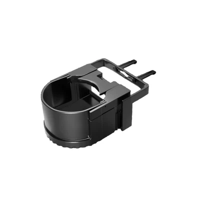 Car Beverage Holder Multi-Functional Car | Car cup holder/beverage holder - pure-black-car-air-outlet-cup-holder-storage-rack