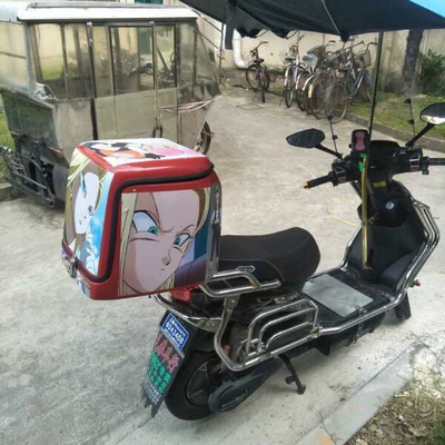 Motorcycle Tail Box, Large-Capacity Take-Out Motorcycle trunk