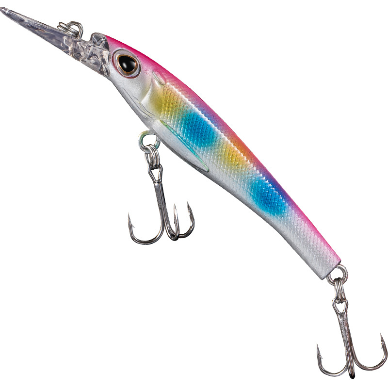 Sinking Minnow Lures Shallow Diving Minnow Baits Bass Trout Fresh Water Fishing Lure