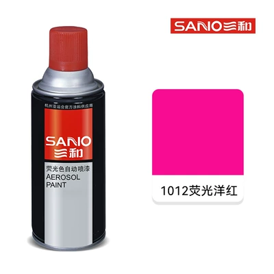 Renovation Color Change Fluorescent Red — Avtomobil boyası - sanhe-1012fluorescent-magenta-350ml203g-spray-paint