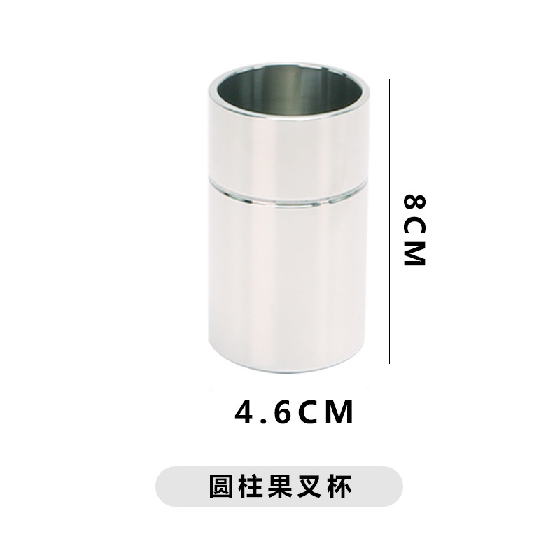 Nuevo diseño de KTV de acero inoxidable fino, barra de bar, juego completo de platos de frutas, decoración de escritorio de lujo ligero especial