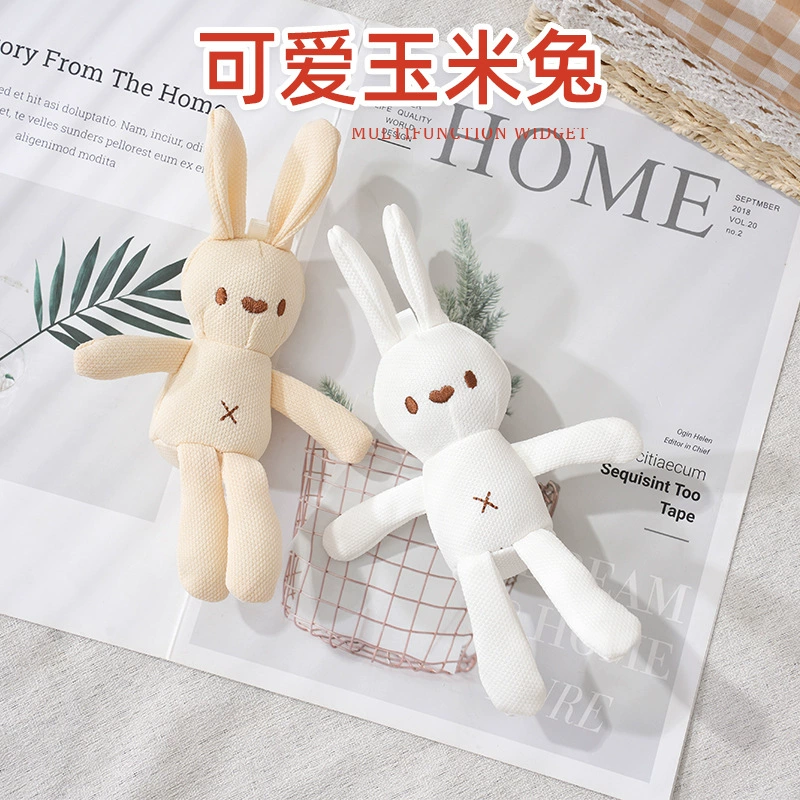 Фабрика оптовая продажа милый кукурузный кролик плюшевые игрушки Детские Висячие куклы подарок детей