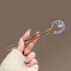 Blue and white Chinese hairpin pearl