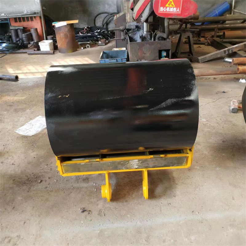 挖掘机滚筒夯液压夯实机路基护坡平整钩机改装旋转滚筒震动夯