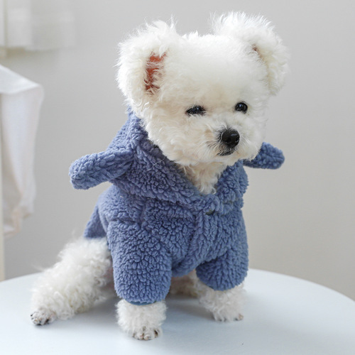 PETCIRCLE pet circle dog and cat clothes wholesale autumn and winter warm shark sweatshirt transformation clothing collection
