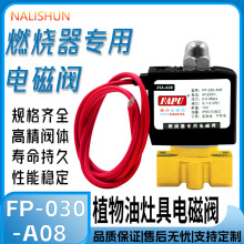 植物油甲醇液蜡炉具灶台电磁阀通用型防漏油螺纹2分电磁阀