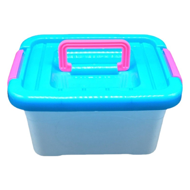 PP caja de plástico transparente de calidad alimentaria cubierta maleta escritorio juguete ropa caja de almacenamiento de cosméticos