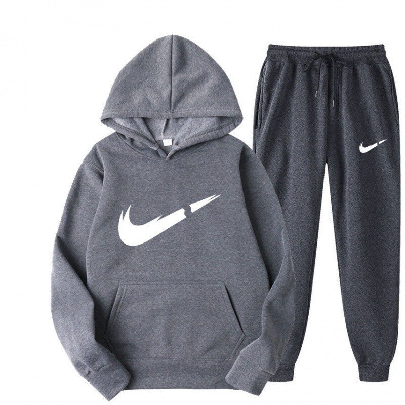 Cross-Border European and American Style Sports Sweatshirt Set for Men and Women, Pullover Sweatshirt and Sweatpants Two-Piece Set, Autumn and Winter Fleece-Lined Trendy Casual Hoodie Cross-Border European and American Style Sports Sweatshirt Set for Men and Women, Pullover Sweatshirt and Sweatpants Two-Piece Set, Autumn and Winter Fleece-Lined Trendy Casual Hoodie