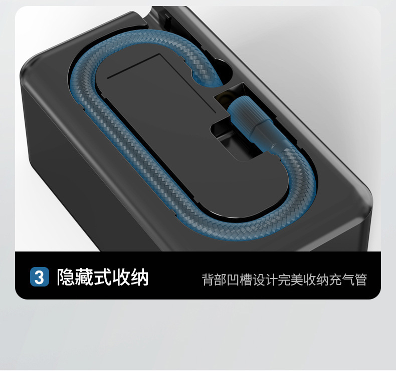 Car Air Pump Multi-Function Tire Basketball Bicycle Emergency Air Replenishment Smart Portable Wireless Digital Display Air Pump