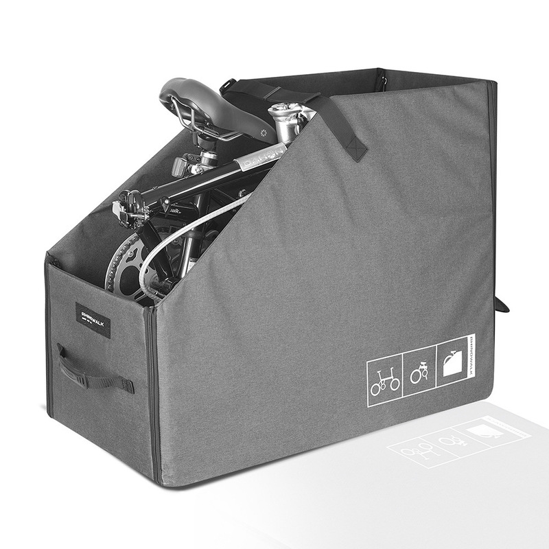 Rhinowalk 16-inch folding bike storage box for car trunk, foldable