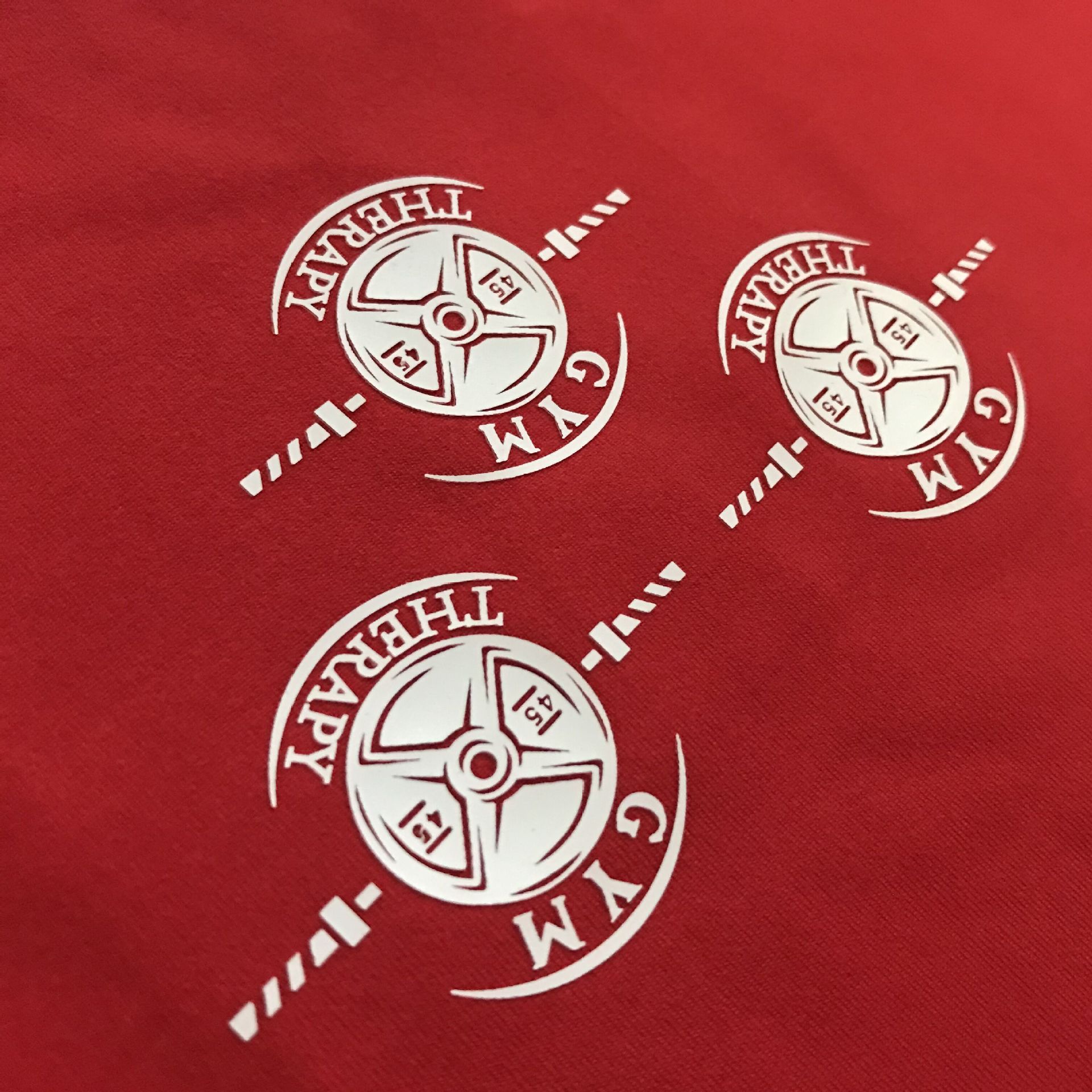 硅胶厚板烫画瑜伽服烫标立体3D商标欧标烫画 耐水洗