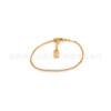 Copper fashionable bracelet, 18 carat, simple and elegant design, Korean style, European style, Amazon