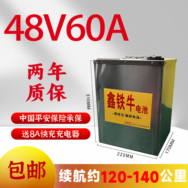 60v电动单车锂电池48v磷酸铁72v三轮车通用两轮车电瓶低温长续航|undefined