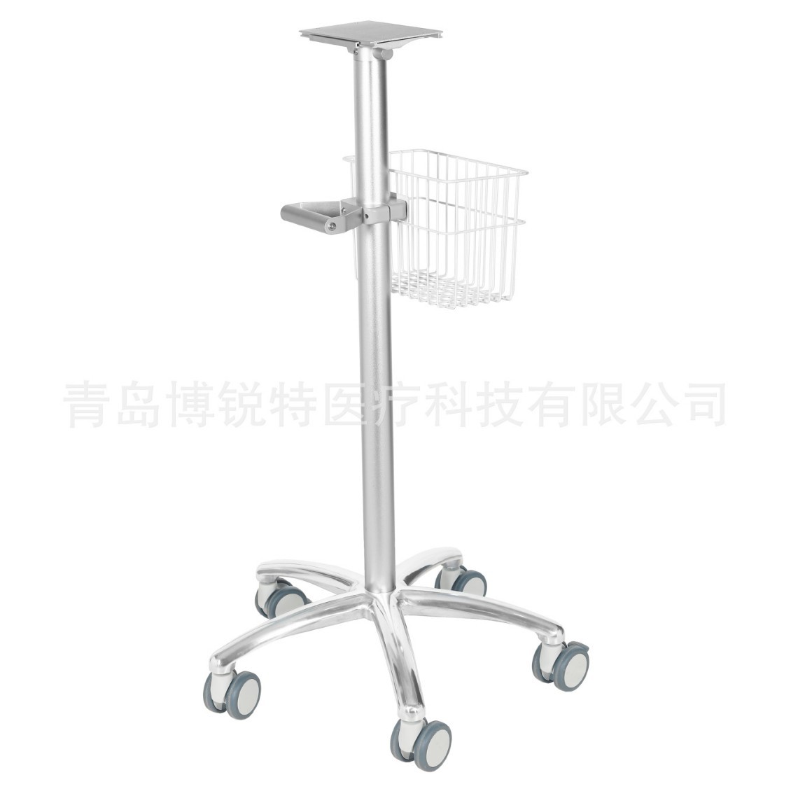 监护仪推车 多品牌兼容监护仪台车 监护仪手推车