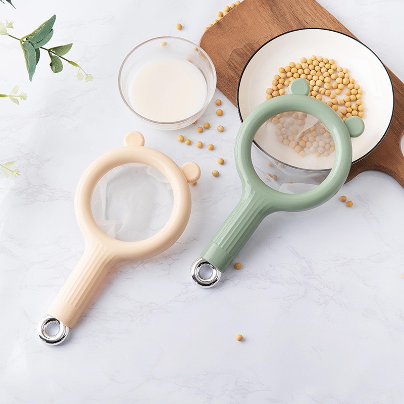 Light Luxury Soy Milk Filter Sieve Ultra-fine Baby Juice Filter Filter Leakage Artifact Kitchen Colander