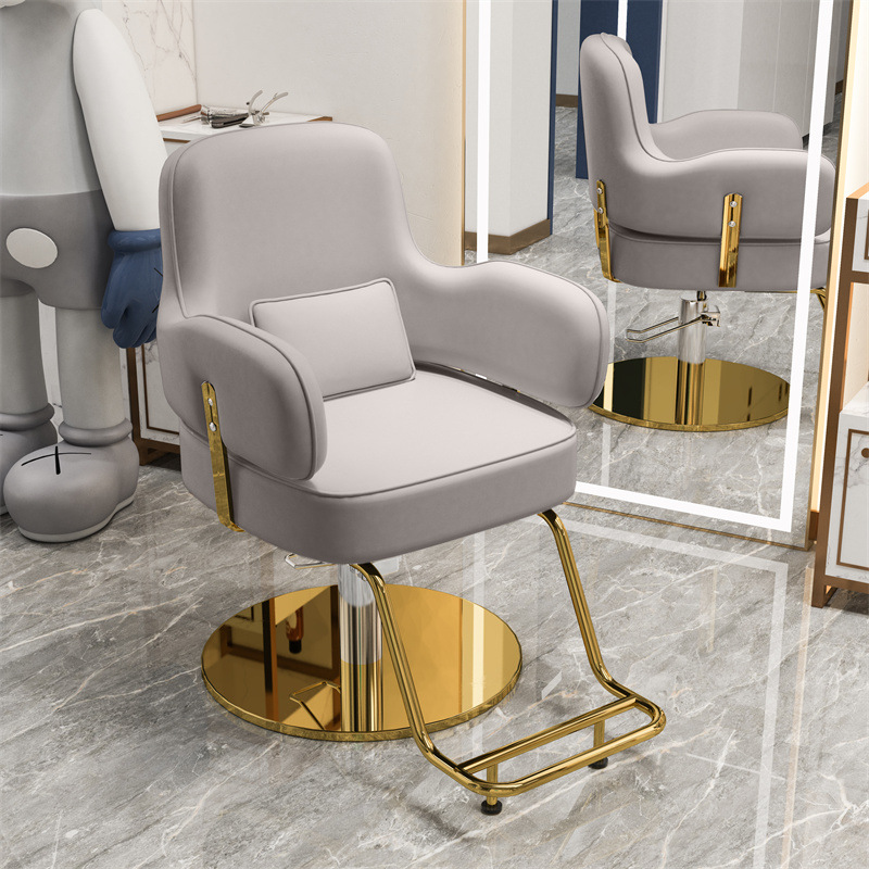 Gray Light-Stainless Steel Gold Disc Pedal grande