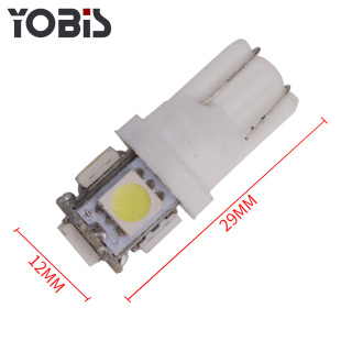 Youbis led car light W5W T10 5050 5SMD width indicator car reading light license plate light led bulb