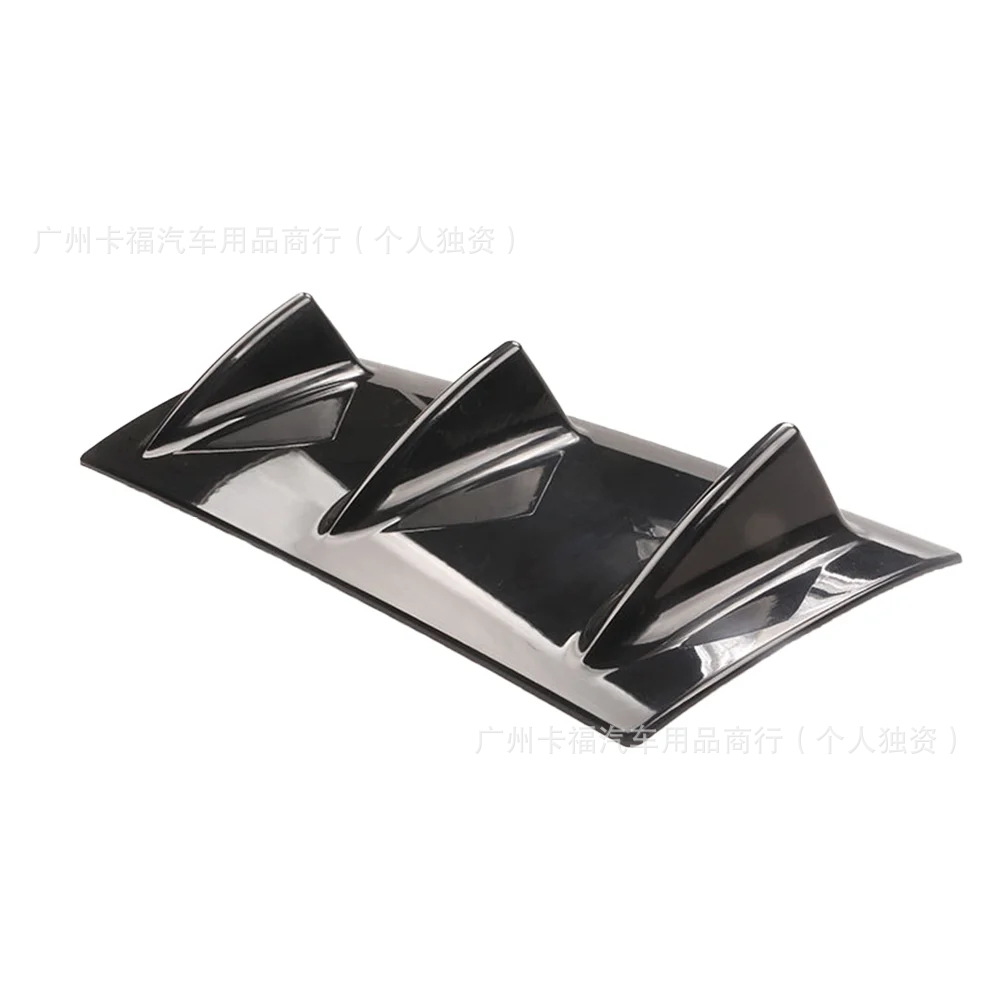 Cross-Border Hot-Selling Amazon Aliexpress Car Modification Products Rear Bumper Chassis Shark Fin Chassis Deflector