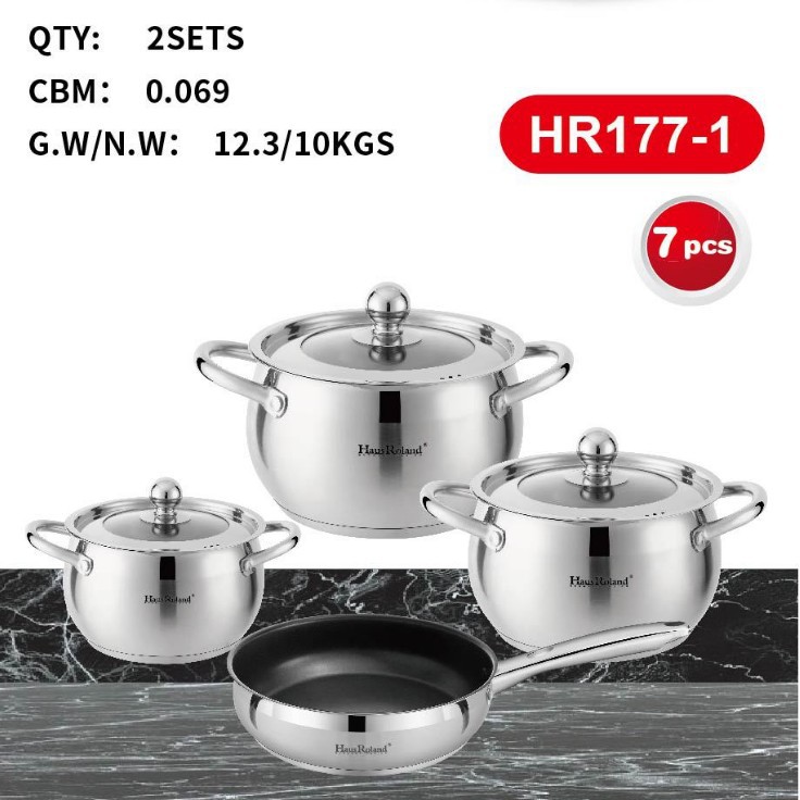 18 - 20 - 24 - 24cm manzana de 4 piezas de acero inoxidable conjunto de paneles de exportación logotipo personalizado del cliente