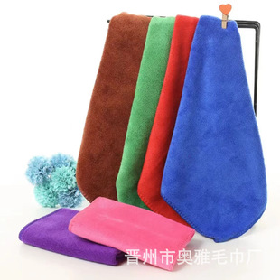 300g Fine Fiber Car Wiping Towel, Thickeneded Colorful Gas Station Cleaning Towel, Absorbent and Lint-Free Car Rag