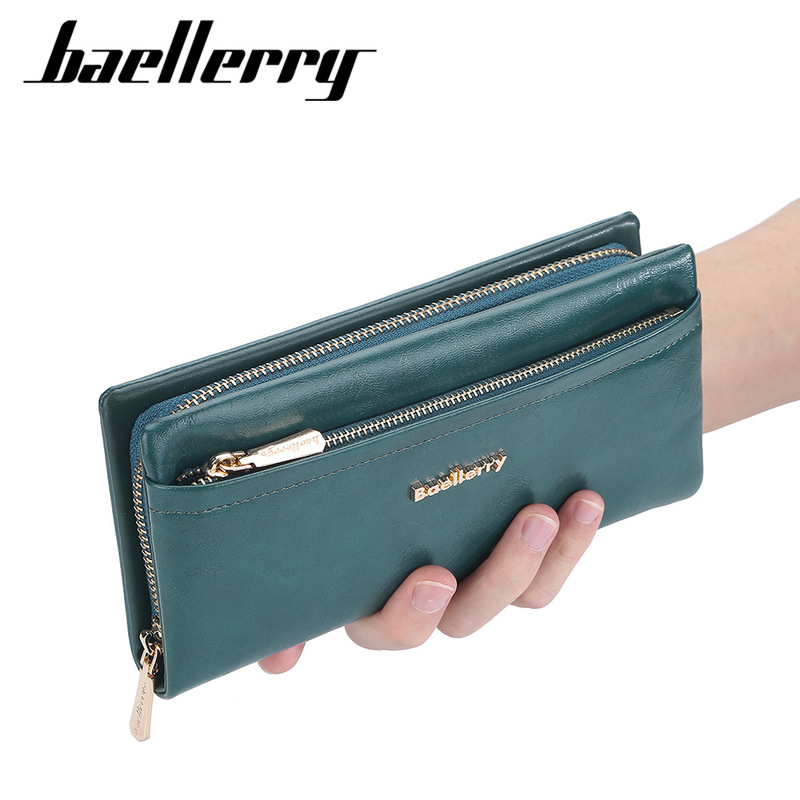 Baellerry New Women's Wallet Long Multi-Card Hand Bag Fashion Mobile Phone Wallet for Girls Baellerry New Women's Wallet Long Multi-Card Hand Bag Fashion Mobile Phone Wallet for Girls
