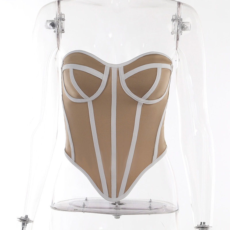 Faux Corset Tube Top – Fashion Fatigue Norway