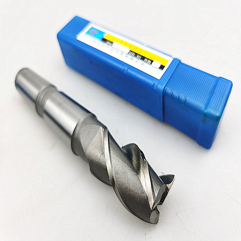 中北牌 锥柄立铣刀M2高速钢莫氏锥柄铣刀20 25 30 40 50 60 厂家