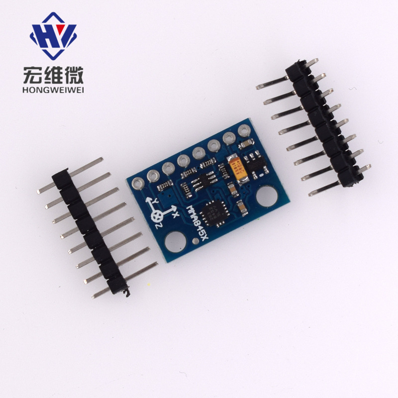 MMA8452 module, digital three-axis accelerometer module, sensor module, inclination module