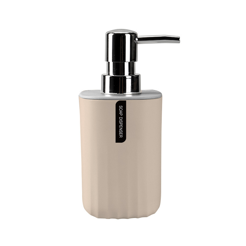 Champú Gel de ducha botella vacía botella simple prensa patrón de onda apretón almacenamiento loción desinfectante de manos botella