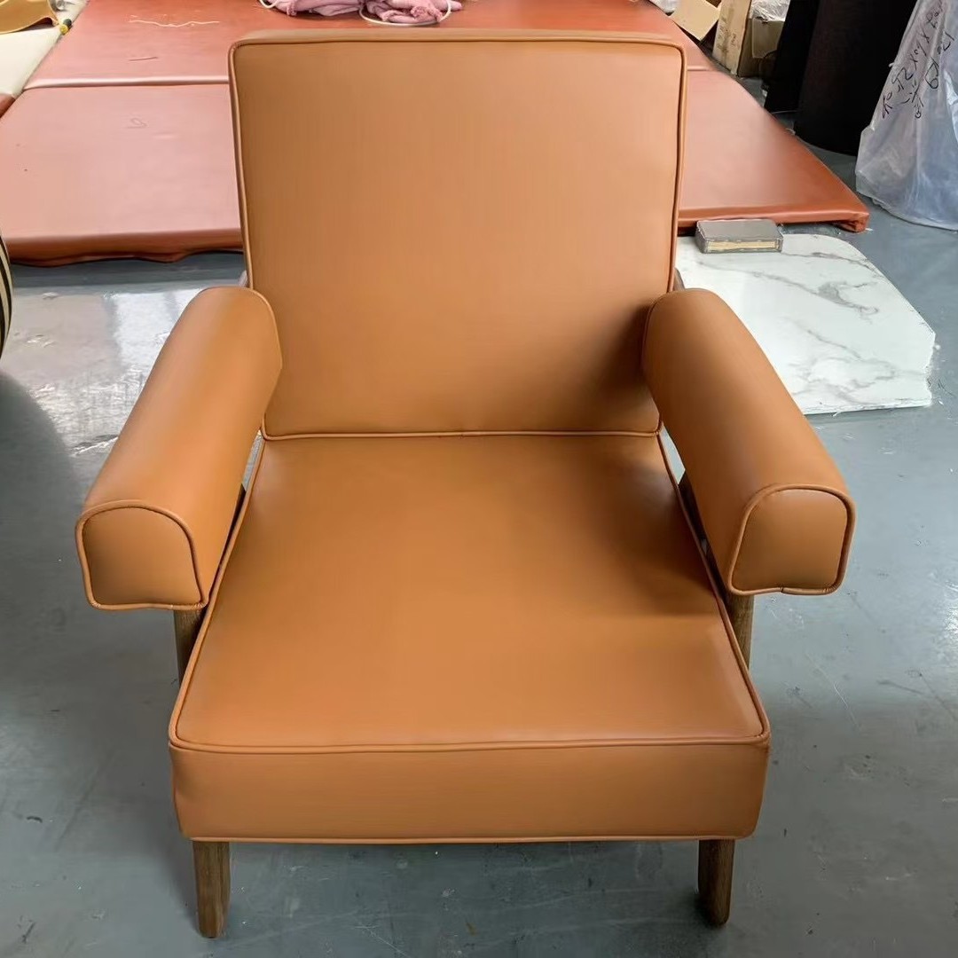 Silla nórdica de sofá individual, sofá perezoso, silla de ocio de hierro de lujo ligero italiano, silla de tigre de sala de estar de apartamento pequeño simple