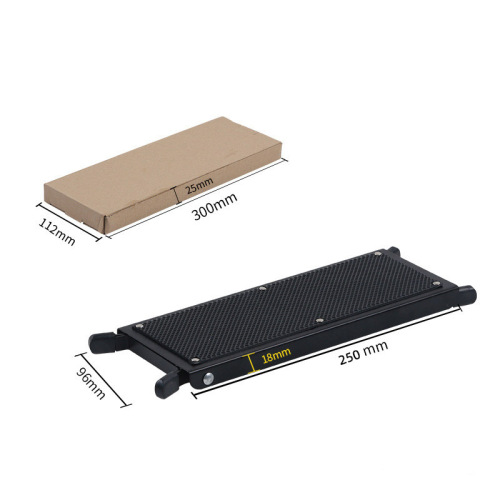 Folk and ancient guitar pedal, multi-level adjustable folding guitar footstool, liftable anti-slip surface guitar pedal