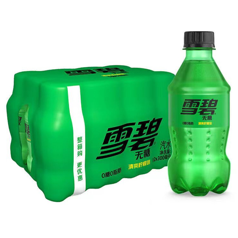 Coca-cola sugar-free sprite 300ml*6 bottles