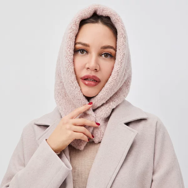 New cross-border product: Winter thickened and warm Korean-style hat with integrated neck warmer and ear protection, versatile and fashionable, suitable for both men and women