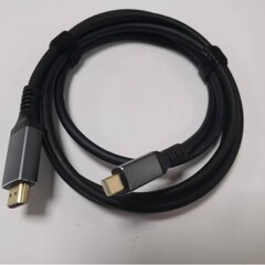 dp to hdmi アダプタケーブル miniDP アルミ合金モデル hd ケーブルアダプタケーブルテレビシリーズケーブルノートブックビューア