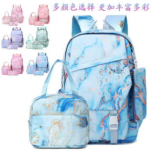 New Primary School Student Schoolbag Female High-End Lightweight Burden-Reducing Ultra-Light Large-Capacity Backpack for Girls in Grades One to Six