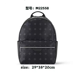 新しいメンズバックパックファッション大容量バックパックファッション学生スクールバッグエンボスショルダーバッグバックパックメッセンジャーバッグ
