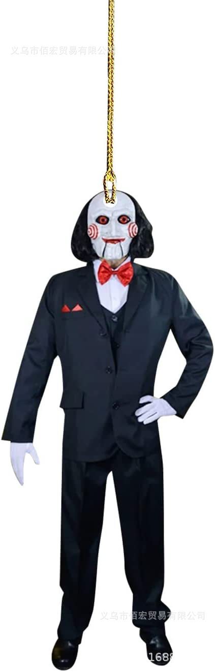 Nuevo árbol de Navidad colgante de terror colgante de automóvil plano decoración personajes de Halloween regalos colgante zombie horror image 16