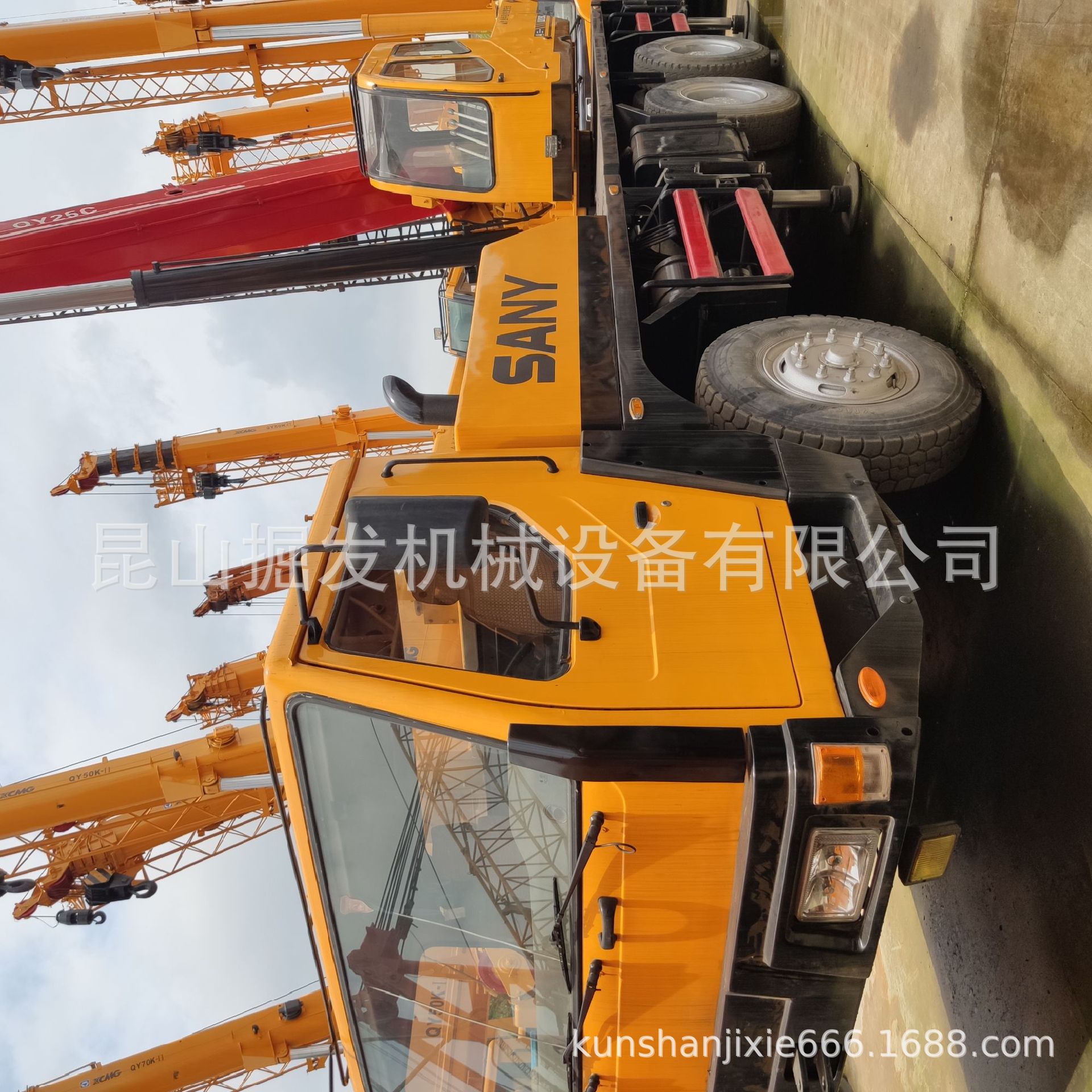 三一科技25吨 汽车吊 履带吊 小型吊车 12吨吊车 6吨吊车 随车吊