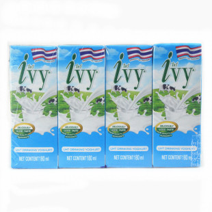 Thai imported milk Ivy Aifei strawberry mixed fruit yogurt 180m * 48 boxes/box lactic acid beverage