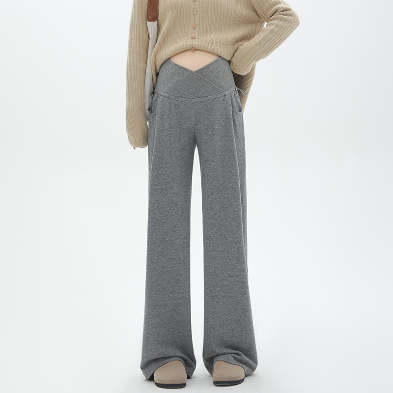 Cinza claro [novo design de suporte abdominal cruzado] / M【80-100 libras】