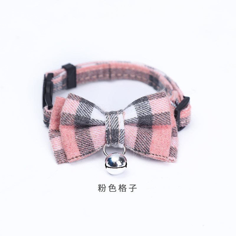 猫咪宠物项圈围脖项链四季小型犬饰品彩色柔软狗狗项圈宠物用品|undefined