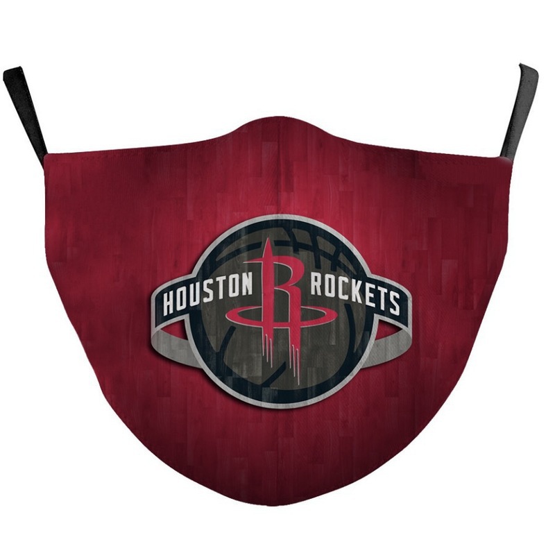 Máscara antipolvo de fútbol de la NFL impresa en 3D Baloncesto de la NBA Lakers Fire Brave Nuggets Impresión Máscara protectora 3D Fija Z