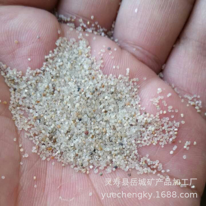 供应圆粒儿童游乐沙子 水洗圆颗粒的游乐场沙子 圆粒海沙