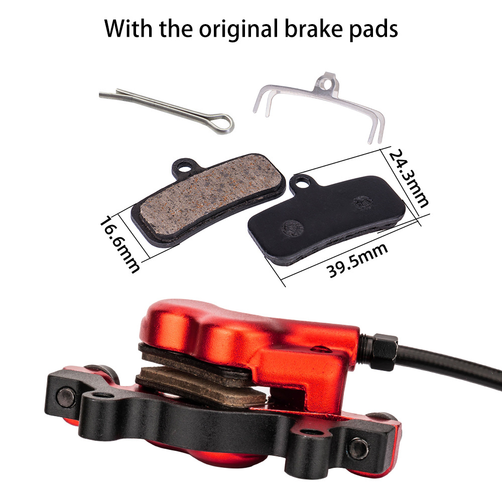 ZTTO HB876 freno de aceite de cuatro pistones bicicleta de montaña disco de aceite delantero y trasero disco de freno disco freno bilateral freno hidráulico