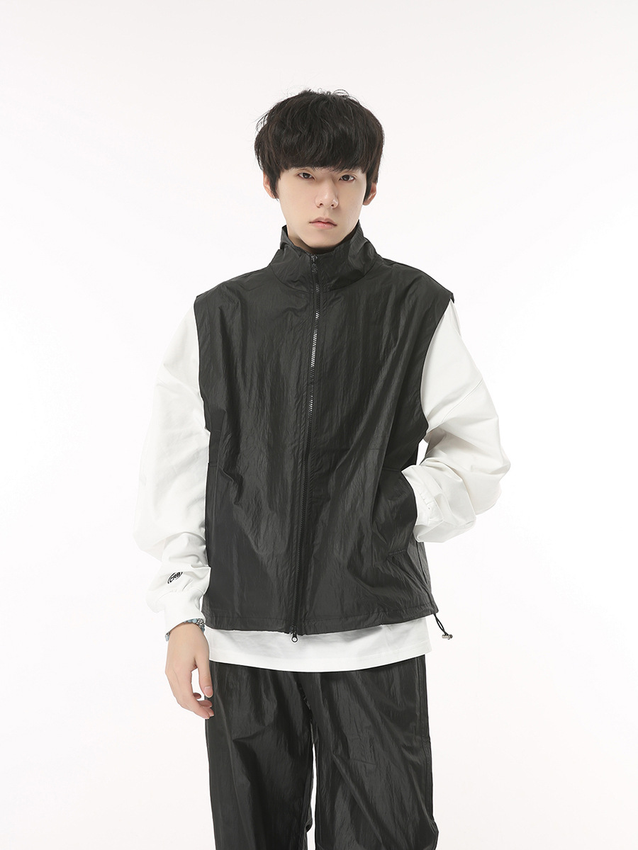 Mtlclothes ropa de Hombre | 2023 otoño nueva chaqueta chaleco pantalones casuales traje deportivo marea